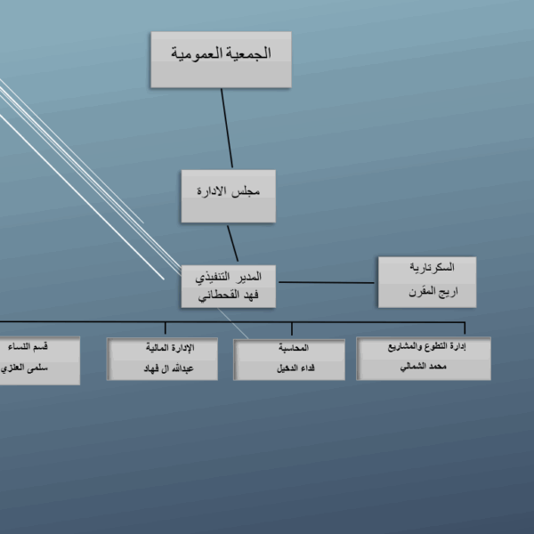 هيكل تنضيمي الموضفين 600x600